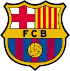 شعار برشلونة في مباراة ريال مدريد ضد برشلونة